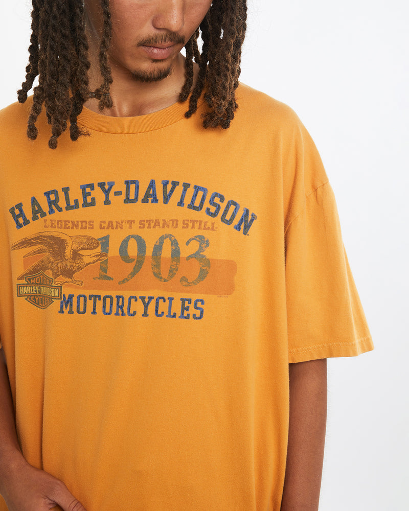 Vintage Harley Davidson Tee <br>L , The Real Deal , newtown, sydney, australia, thrift store, opshop, preloved, secondhand, sustainable, retro, antique, 70s, 80s, 90s, 2000s, 00s, fashion, clothing, streetwear, trendy, garment, style, boutique, store, shop, archive, sale, cheap, best, top