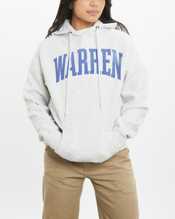 Vintage Warren University Hooded Sweatshirt <br>XS