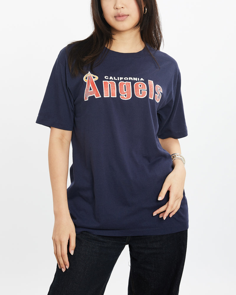 Vintage 80s MLB Los Angeles Angels Tee <br>S , The Real Deal , newtown, sydney, australia, thrift store, opshop, preloved, secondhand, sustainable, retro, antique, 70s, 80s, 90s, 2000s, 00s, fashion, clothing, streetwear, trendy, garment, style, boutique, store, shop, archive, sale, cheap, best, top