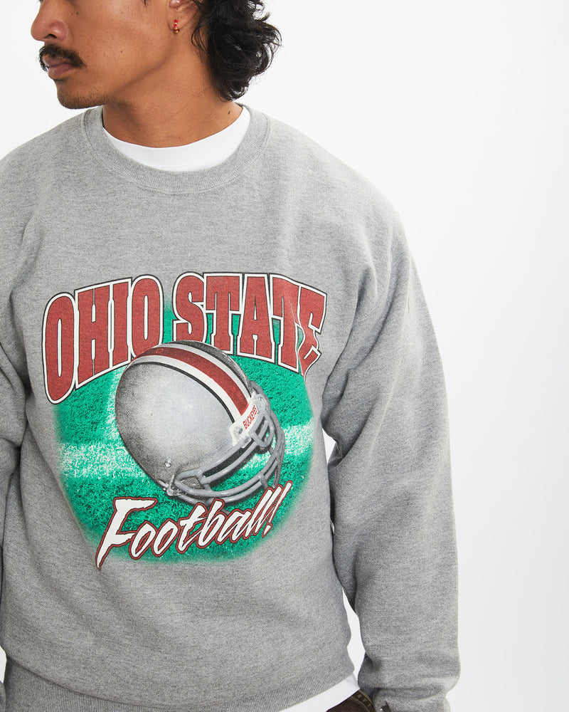 Vintage NCAA Ohio State Buckeyes Sweatshirt <br>M , The Real Deal , newtown, sydney, australia, thrift store, opshop, preloved, secondhand, sustainable, retro, antique, 70s, 80s, 90s, 2000s, 00s, fashion, clothing, streetwear, trendy, garment, style, boutique, store, shop, archive, sale, cheap, best, top