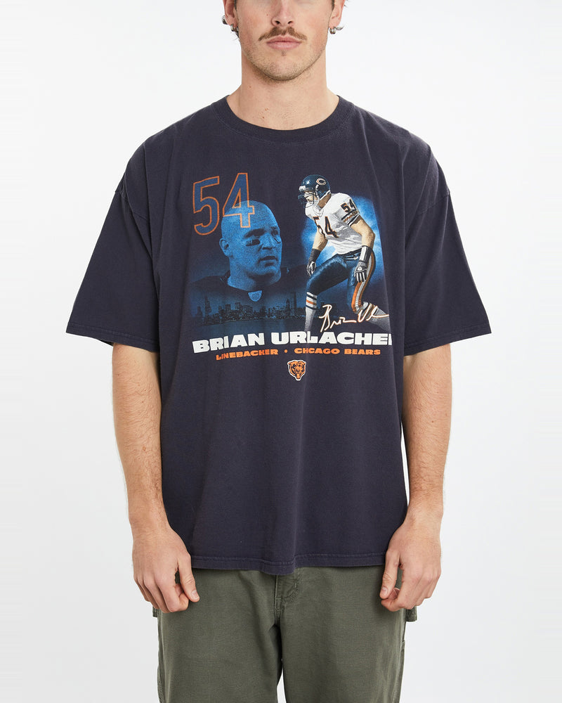 Vintage NFL Chicago Bears 'Brian Urlacher' Tee <br>XL