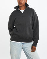 Vintage Nautica Quarter Zip Sweatshirt <br>M