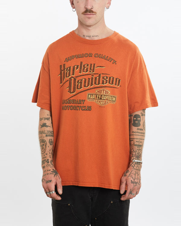 Harley Davidson Tee <br>L , The Real Deal , newtown, sydney, australia, thrift store, opshop, preloved, secondhand, sustainable, retro, antique, 70s, 80s, 90s, 2000s, 00s, fashion, clothing, streetwear, trendy, garment, style, boutique, store, shop, archive, sale, cheap, best, top