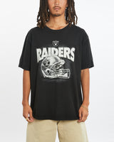 Vintage NFL Los Angeles Raiders Tee <br>L , The Real Deal , newtown, sydney, australia, thrift store, opshop, preloved, secondhand, sustainable, retro, antique, 70s, 80s, 90s, 2000s, 00s, fashion, clothing, streetwear, trendy, garment, style, boutique, store, shop, archive, sale, cheap, best, top