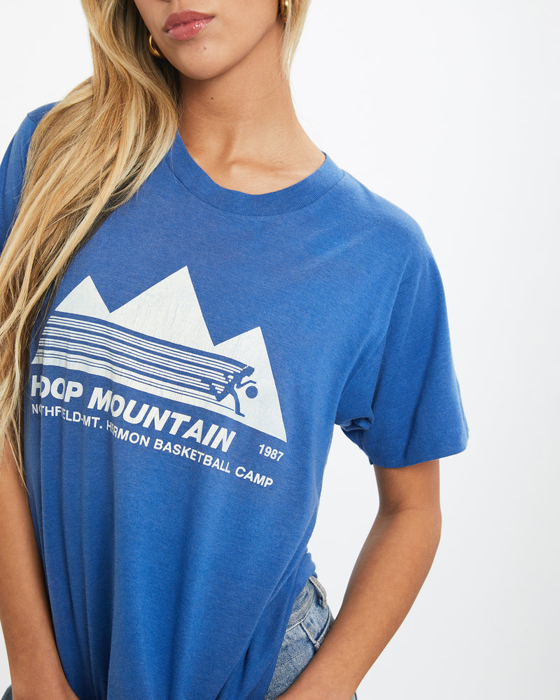 Vintage 1987 Pony x Hoop Mountain Basketball Tee <br>XS