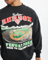 Vintage 1991 MLB Boston Red Sox Sweatshirt <br>M , The Real Deal , newtown, sydney, australia, thrift store, opshop, preloved, secondhand, sustainable, retro, antique, 70s, 80s, 90s, 2000s, 00s, fashion, clothing, streetwear, trendy, garment, style, boutique, store, shop, archive, sale, cheap, best, top