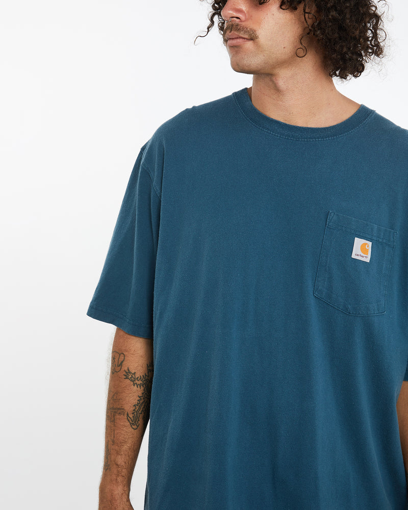 Vintage Carhartt Pocket Tee <br>XXL , The Real Deal , newtown, sydney, australia, thrift store, opshop, preloved, secondhand, sustainable, retro, antique, 70s, 80s, 90s, 2000s, 00s, fashion, clothing, streetwear, trendy, garment, style, boutique, store, shop, archive, sale, cheap, best, top