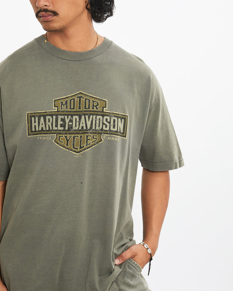 Vintage Harley Davidson Tee <br>L , The Real Deal , newtown, sydney, australia, thrift store, opshop, preloved, secondhand, sustainable, retro, antique, 70s, 80s, 90s, 2000s, 00s, fashion, clothing, streetwear, trendy, garment, style, boutique, store, shop, archive, sale, cheap, best, top