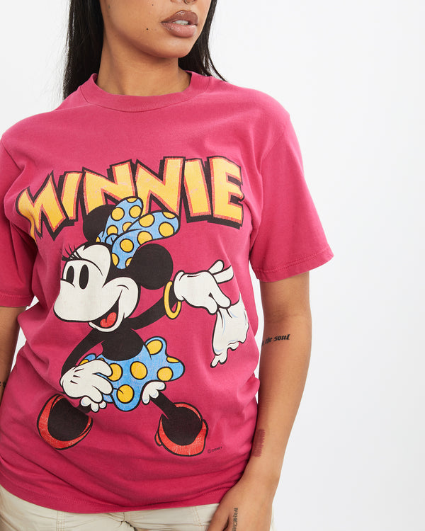 Vintage 90s Disney Minnie Mouse Tee <br>S , The Real Deal , newtown, sydney, australia, thrift store, opshop, preloved, secondhand, sustainable, retro, antique, 70s, 80s, 90s, 2000s, 00s, fashion, clothing, streetwear, trendy, garment, style, boutique, store, shop, archive, sale, cheap, best, top