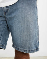 Vintage Wrangler Denim Carpenter Jorts <br>38"