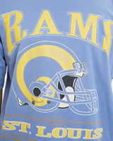 Vintage 90s NFL St. Louis Rams Tee <br>L , The Real Deal , newtown, sydney, australia, thrift store, opshop, preloved, secondhand, sustainable, retro, antique, 70s, 80s, 90s, 2000s, 00s, fashion, clothing, streetwear, trendy, garment, style, boutique, store, shop, archive, sale, cheap, best, top