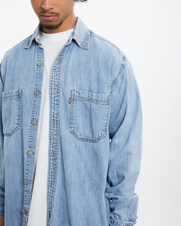 Vintage Levi's Denim Button Up Shirt <br>M