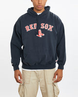 Vintage MLB Boston Red Sox Hooded Sweatshirt <br>XL