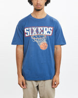 Vintage 80s NBA Philadelphia 76ers Tee <br>M