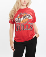 Vintage 1991 NBA Chicago Bulls Tee <br>XS , The Real Deal , newtown, sydney, australia, thrift store, opshop, preloved, secondhand, sustainable, retro, antique, 70s, 80s, 90s, 2000s, 00s, fashion, clothing, streetwear, trendy, garment, style, boutique, store, shop, archive, sale, cheap, best, top