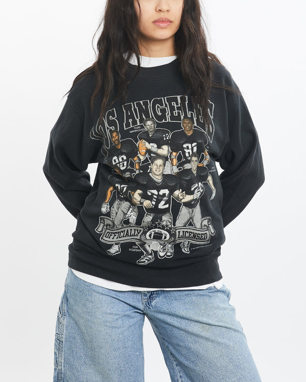 Vintage 90s NFL Los Angeles Raiders Sweatshirt <br>XS