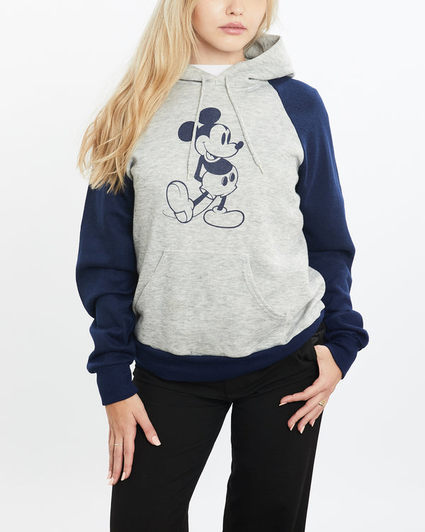 Vintage 80s Disney Mickey Mouse Hooded Sweatshirt <br>XS