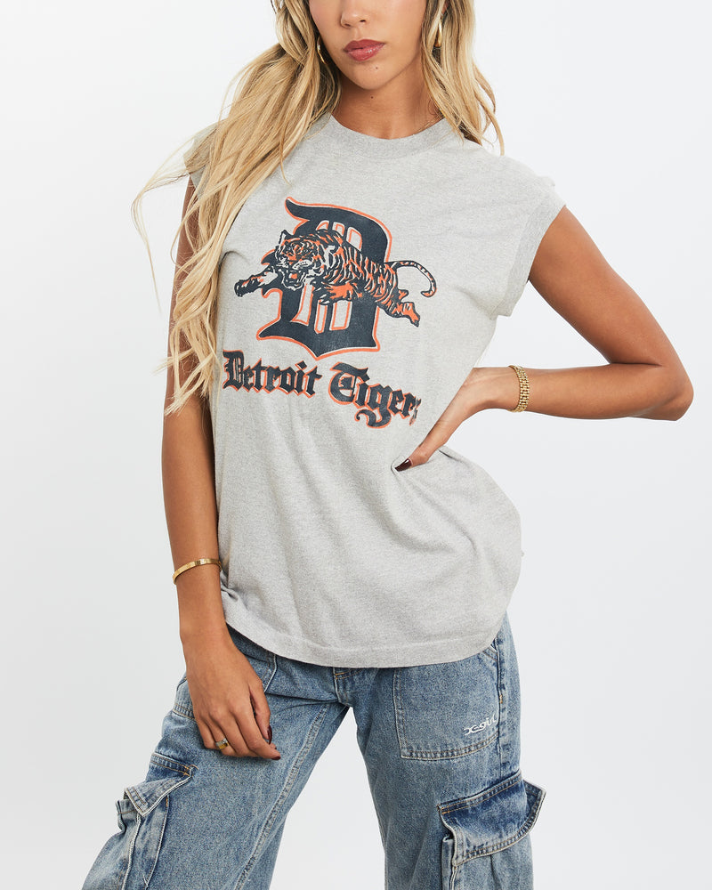 Vintage 1982 MLB Detroit Tigers Tank <br>XS , The Real Deal , newtown, sydney, australia, thrift store, opshop, preloved, secondhand, sustainable, retro, antique, 70s, 80s, 90s, 2000s, 00s, fashion, clothing, streetwear, trendy, garment, style, boutique, store, shop, archive, sale, cheap, best, top