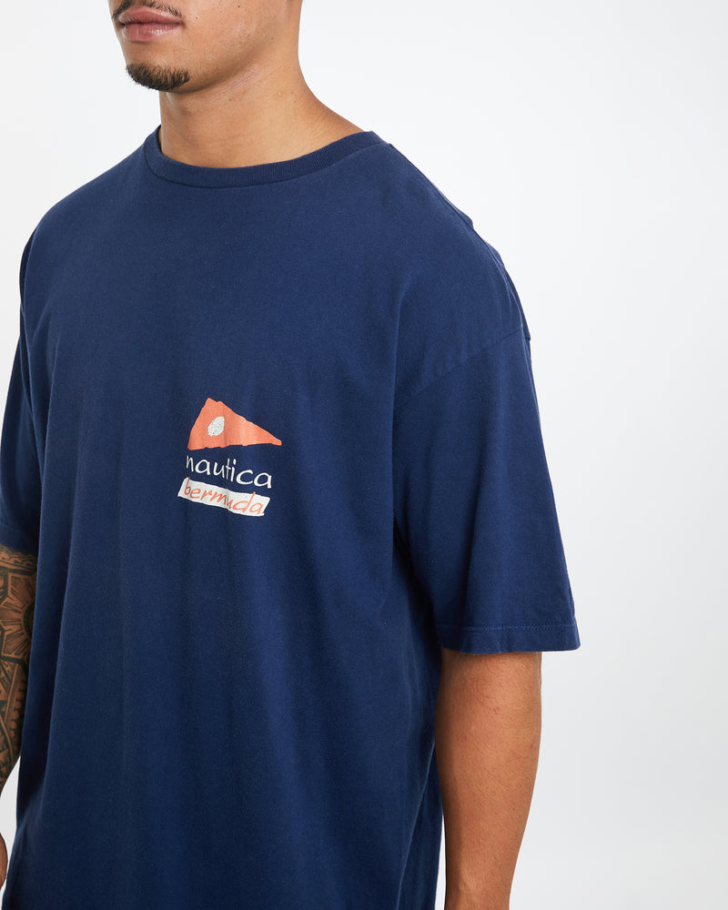 Vintage 90s Nautica 'Bermuda' Tee <br>XL