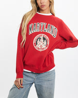 Vintage 80s University of Maryland Sweatshirt <br>XS , The Real Deal , newtown, sydney, australia, thrift store, opshop, preloved, secondhand, sustainable, retro, antique, 70s, 80s, 90s, 2000s, 00s, fashion, clothing, streetwear, trendy, garment, style, boutique, store, shop, archive, sale, cheap, best, top