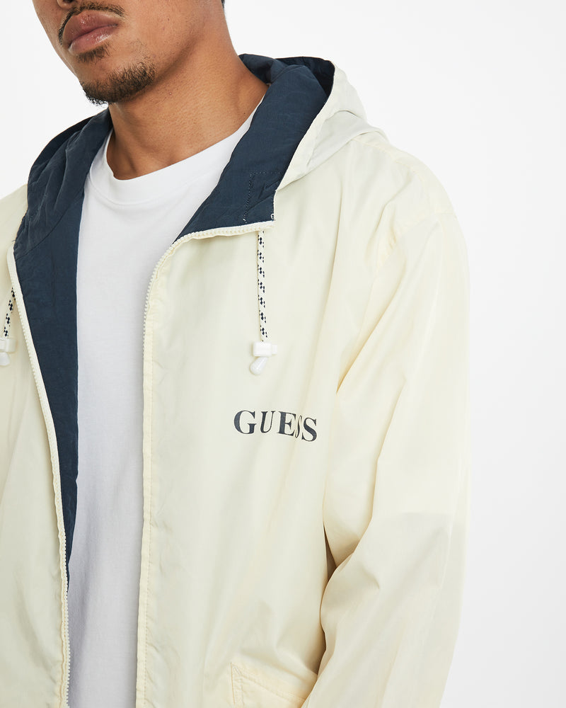 Vintage 90s Guess USA Windbreaker Jacket <br>XL