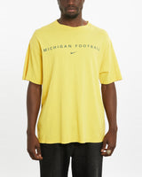 Vintage 90s Nike University of Michigan Football Tee Tee <br>L