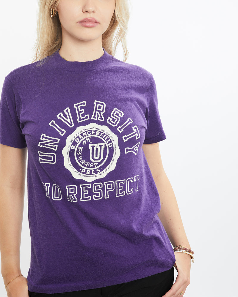 Vintage 80s University No Respect Tee <br>XS