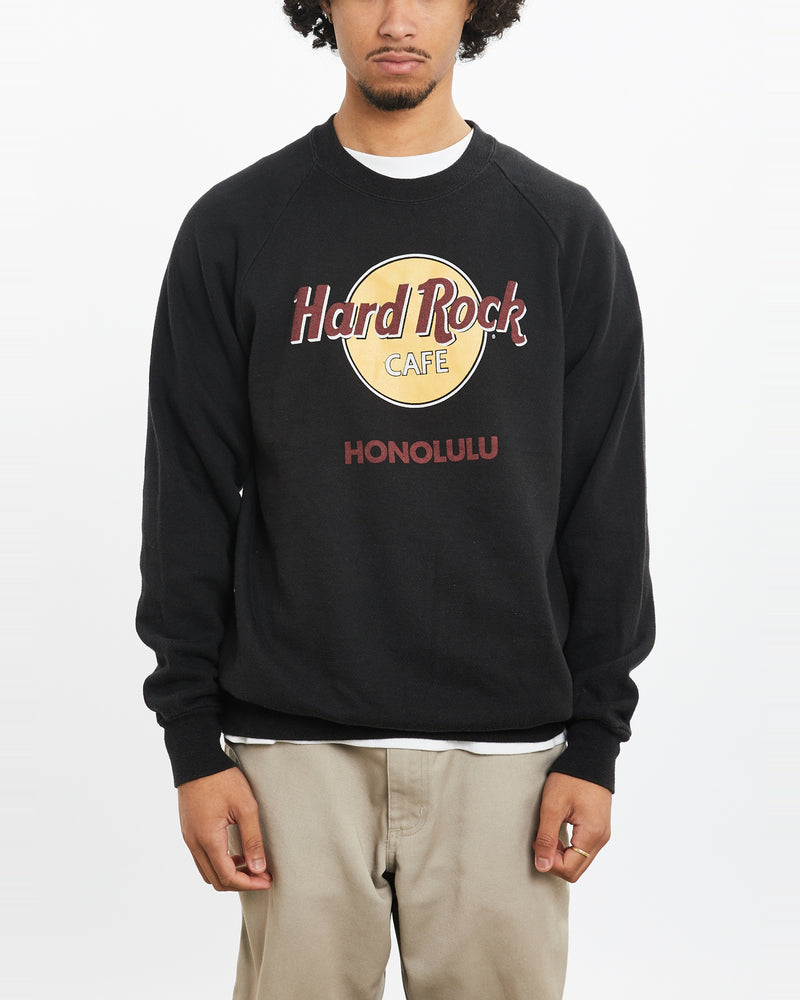 Vintage 90s Hard Rock Cafe Sweatshirt <br>M , The Real Deal , newtown, sydney, australia, thrift store, opshop, preloved, secondhand, sustainable, retro, antique, 70s, 80s, 90s, 2000s, 00s, fashion, clothing, streetwear, trendy, garment, style, boutique, store, shop, archive, sale, cheap, best, top