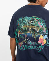 Vintage 90s Rainforest Wildlife Tee <br>L , The Real Deal , newtown, sydney, australia, thrift store, opshop, preloved, secondhand, sustainable, retro, antique, 70s, 80s, 90s, 2000s, 00s, fashion, clothing, streetwear, trendy, garment, style, boutique, store, shop, archive, sale, cheap, best, top