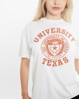 Vintage 80s The University of Texas Tee <br>XS , The Real Deal , newtown, sydney, australia, thrift store, opshop, preloved, secondhand, sustainable, retro, antique, 70s, 80s, 90s, 2000s, 00s, fashion, clothing, streetwear, trendy, garment, style, boutique, store, shop, archive, sale, cheap, best, top