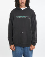 Vintage Nike 'Championship Athletic Fundraising' Hooded Sweatshirt <br>XXL