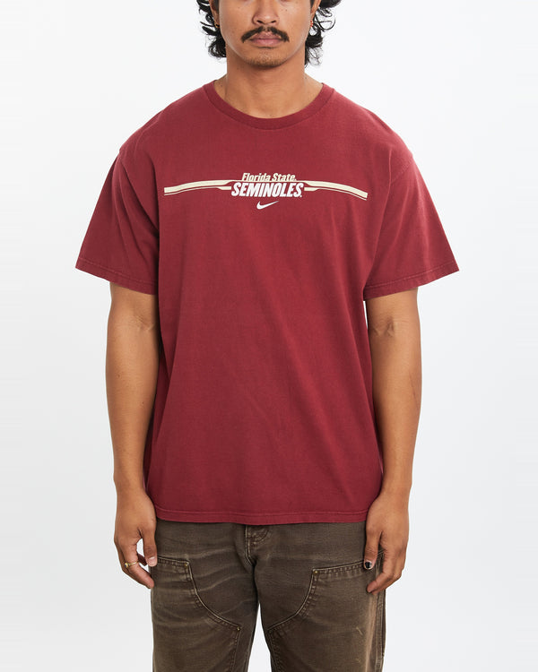 90s Nike NCAA Florida State Seminoles Tee <br>M