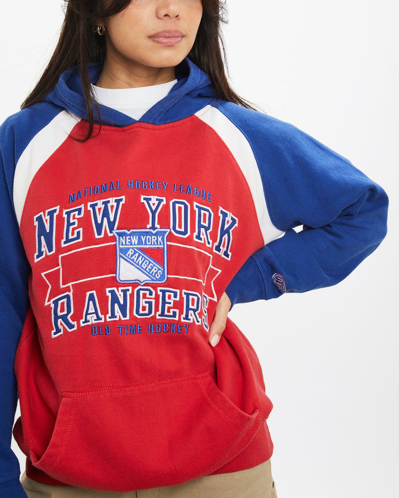 Vintage NHL New York Rangers Hooded Sweatshirt <br>XS