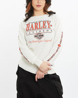 Vintage 1997 Harley Davidson Thermal Long Sleeve Tee <br>M