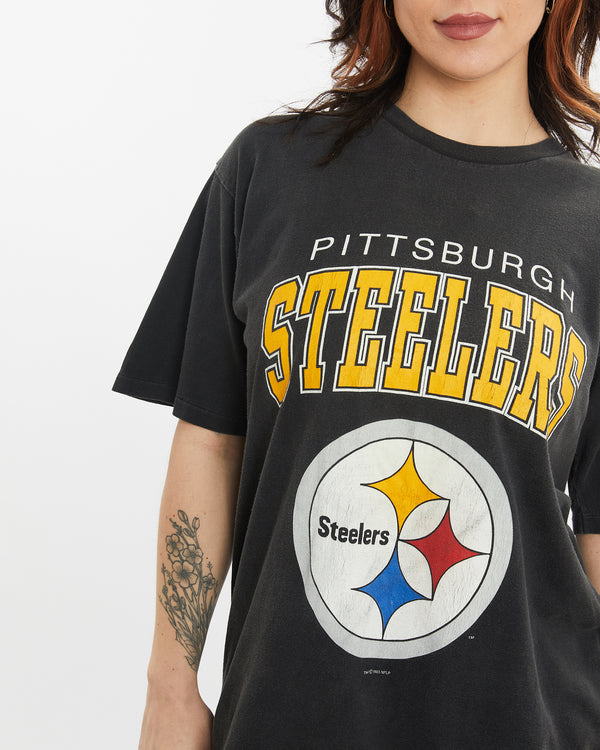 Vintage 1993 NFL Pittsburgh Steelers Tee <br>L