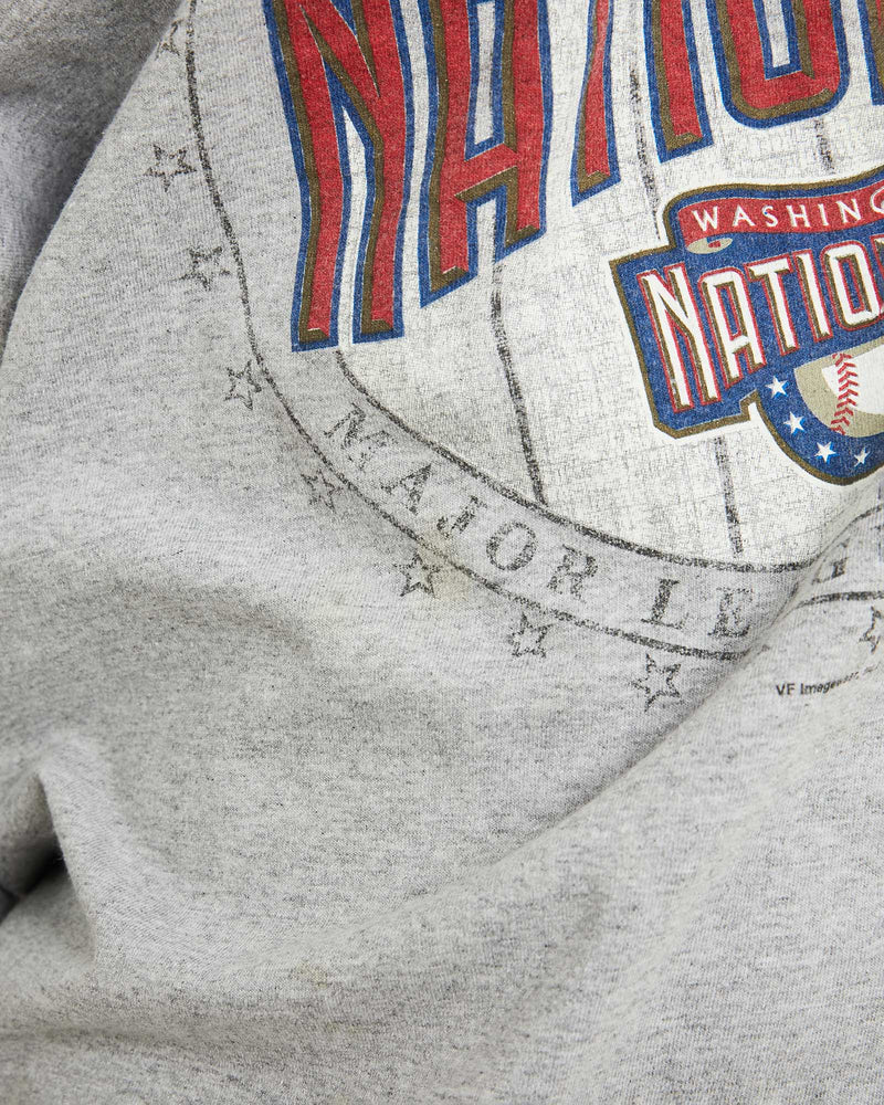 Vintage MLB Washington Nationals Tee <br>L , The Real Deal , newtown, sydney, australia, thrift store, opshop, preloved, secondhand, sustainable, retro, antique, 70s, 80s, 90s, 2000s, 00s, fashion, clothing, streetwear, trendy, garment, style, boutique, store, shop, archive, sale, cheap, best, top