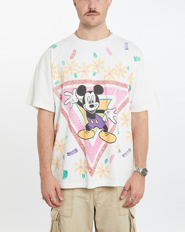 Vintage 90s Disney Mickey Mouse Tee <br>L