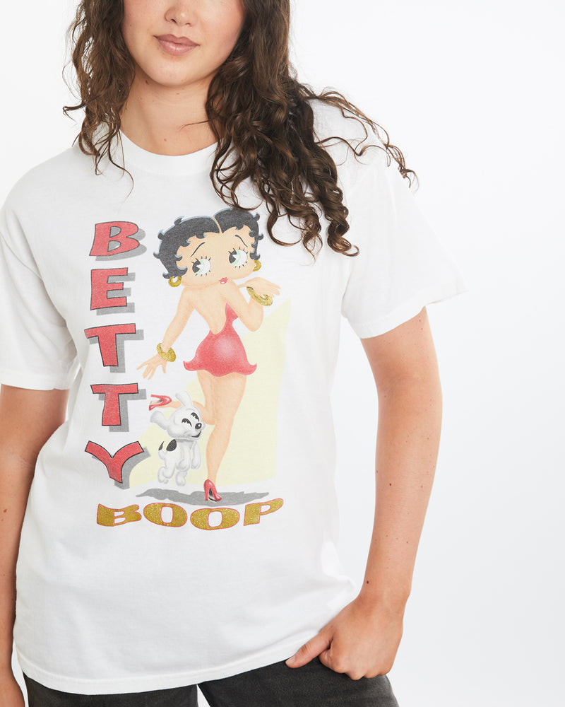 Vintage Betty Boop Cartoon Tee <br>M , The Real Deal , newtown, sydney, australia, thrift store, opshop, preloved, secondhand, sustainable, retro, antique, 70s, 80s, 90s, 2000s, 00s, fashion, clothing, streetwear, trendy, garment, style, boutique, store, shop, archive, sale, cheap, best, top