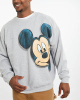 Vintage Disney Mickey Mouse Sweatshirt <br>XL , The Real Deal , newtown, sydney, australia, thrift store, opshop, preloved, secondhand, sustainable, retro, antique, 70s, 80s, 90s, 2000s, 00s, fashion, clothing, streetwear, trendy, garment, style, boutique, store, shop, archive, sale, cheap, best, top