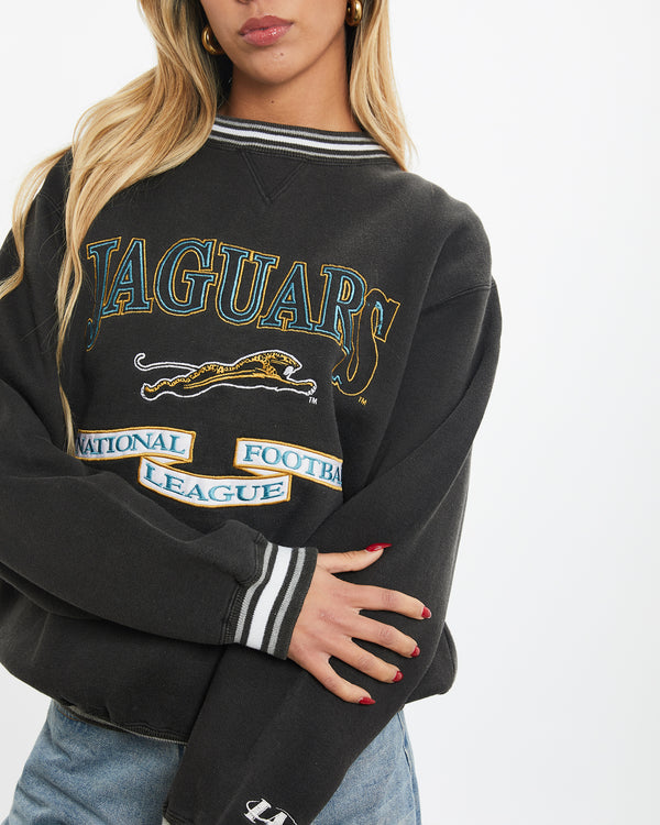 Vintage 90s NFL Jacksonville Jaguars Sweatshirt <br>XS