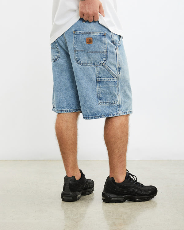 Vintage Carhartt Denim Carpenter Jorts <br>36"