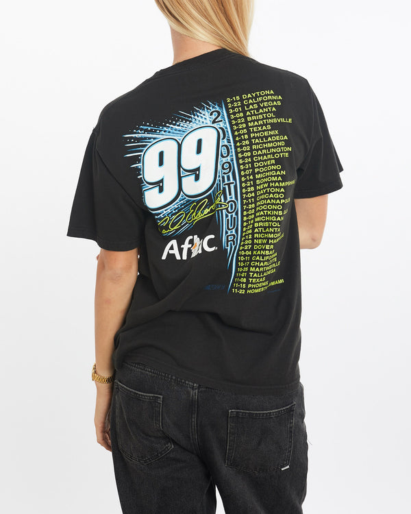 Vintage, Carl, Edwards, NASCAR, Racing, Tee, The Real Deal, size medium, colour Black, newtown, sydney, australia, thrift store, opshop, preloved, secondhand, sustainable, retro, antique, 70s, 80s, 90s, 2000s, 00s, fashion, clothing, streetwear, trendy, garment, style, boutique, store, shop, archive, sale, cheap, best, top, T-Shirts