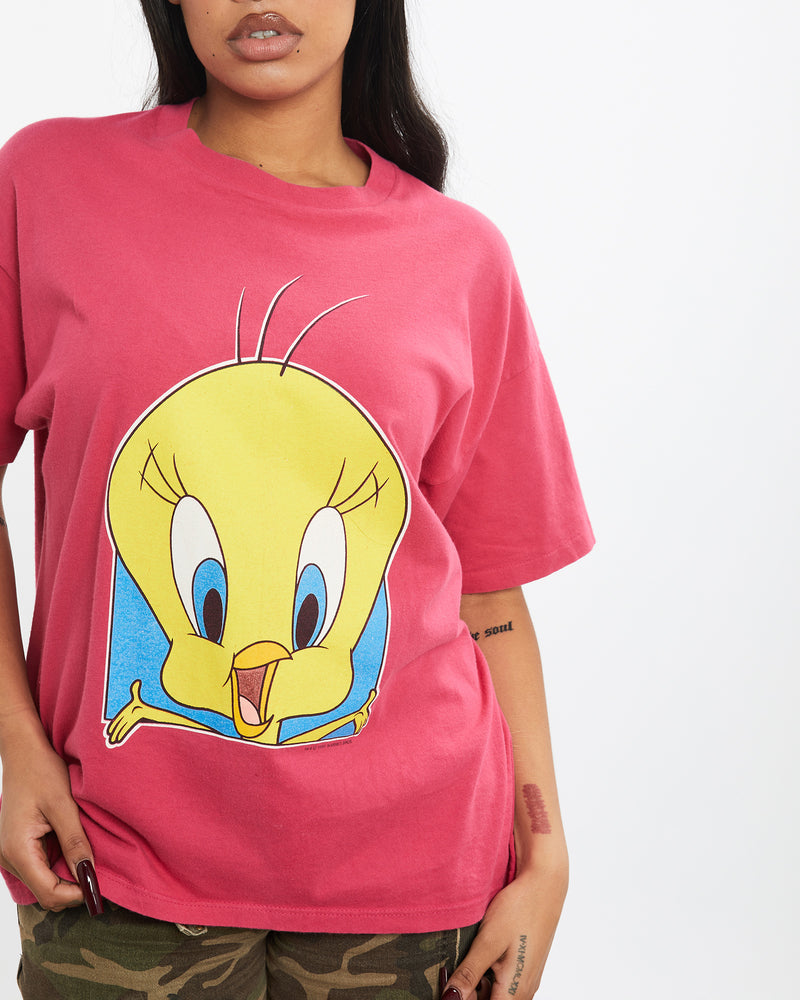 Vintage 1993 Looney Tunes Tweety Bird Tee <br>S , The Real Deal , newtown, sydney, australia, thrift store, opshop, preloved, secondhand, sustainable, retro, antique, 70s, 80s, 90s, 2000s, 00s, fashion, clothing, streetwear, trendy, garment, style, boutique, store, shop, archive, sale, cheap, best, top