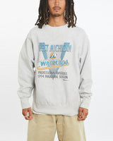 194 West Michigan White Caps Baseball Sweatshirt <br>L