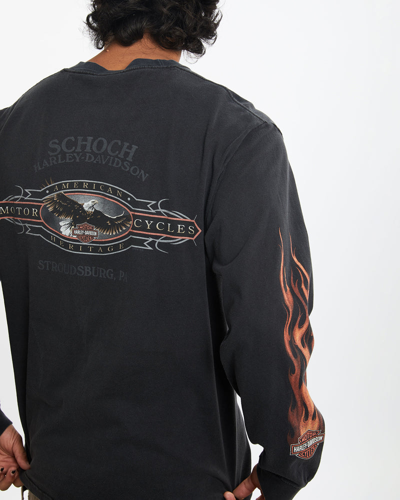 Vintage Harley Davidson Long Sleeve Tee <br>M