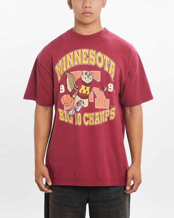 Vintage 1997 NCAA Minnesota Golden Gophers Tee <br>L , The Real Deal , newtown, sydney, australia, thrift store, opshop, preloved, secondhand, sustainable, retro, antique, 70s, 80s, 90s, 2000s, 00s, fashion, clothing, streetwear, trendy, garment, style, boutique, store, shop, archive, sale, cheap, best, top