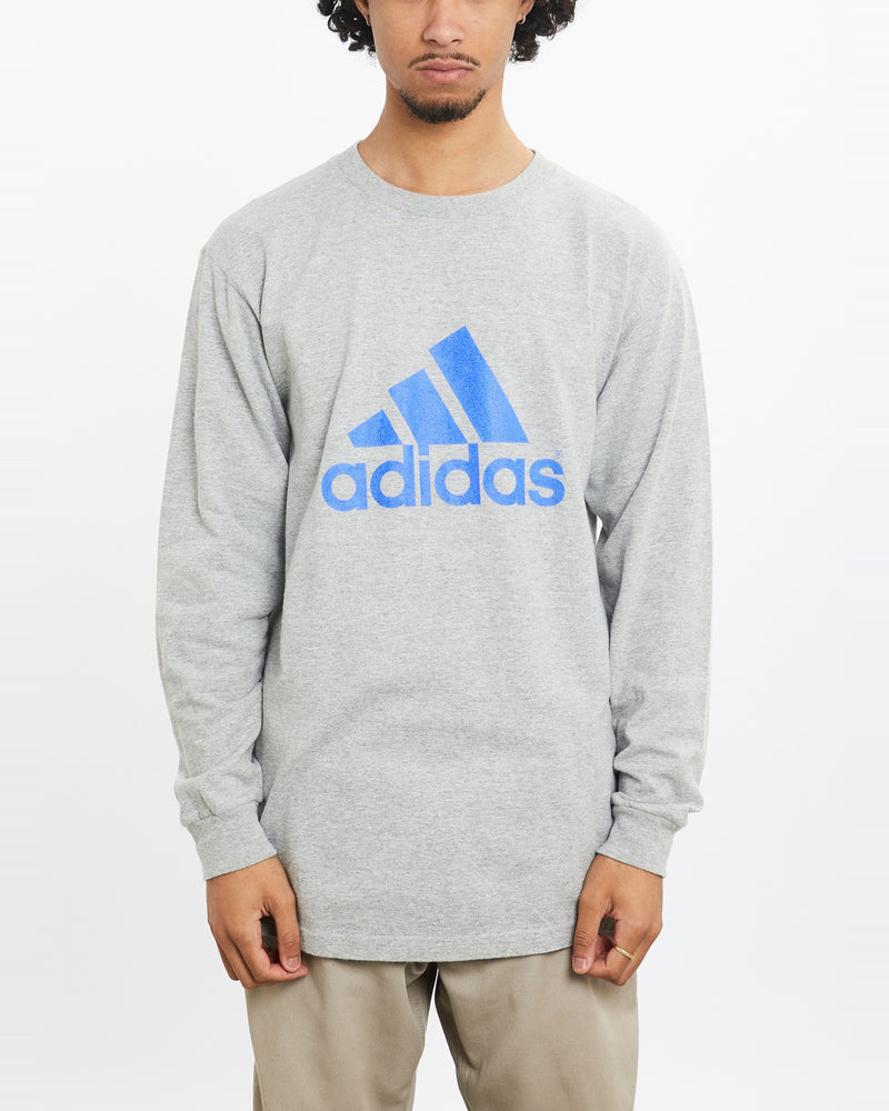 Vintage Adidas Virginia Beach 'Columbus Day' Long Sleeve Tee <br>M