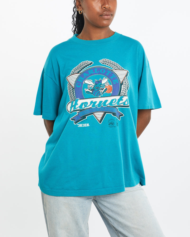 Vintage 1992 NBA Charlotte Hornets Tee <br>L