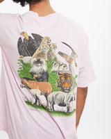 Vintage 1987 Milwaukee County Zoo Wildlife Tee <br>L , The Real Deal , newtown, sydney, australia, thrift store, opshop, preloved, secondhand, sustainable, retro, antique, 70s, 80s, 90s, 2000s, 00s, fashion, clothing, streetwear, trendy, garment, style, boutique, store, shop, archive, sale, cheap, best, top