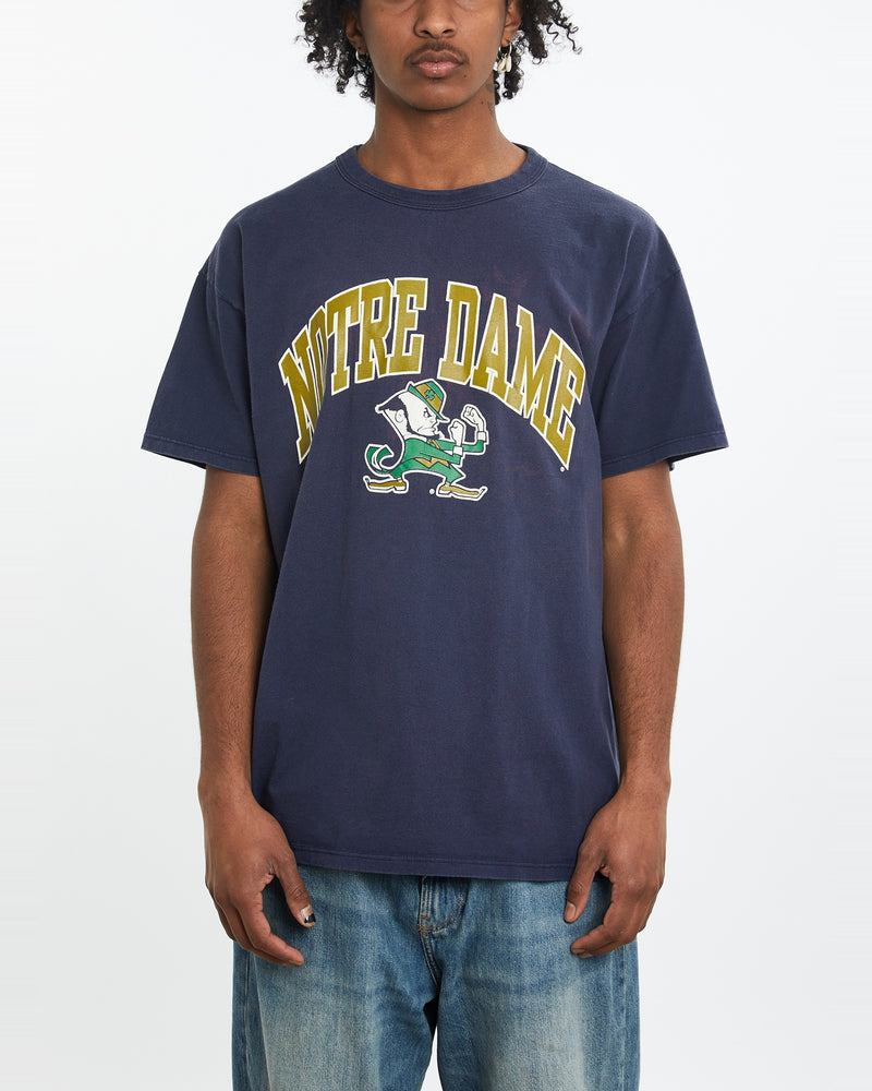 Vintage 90s NCAA Notre Dame Fighting Irish Tee <br>L